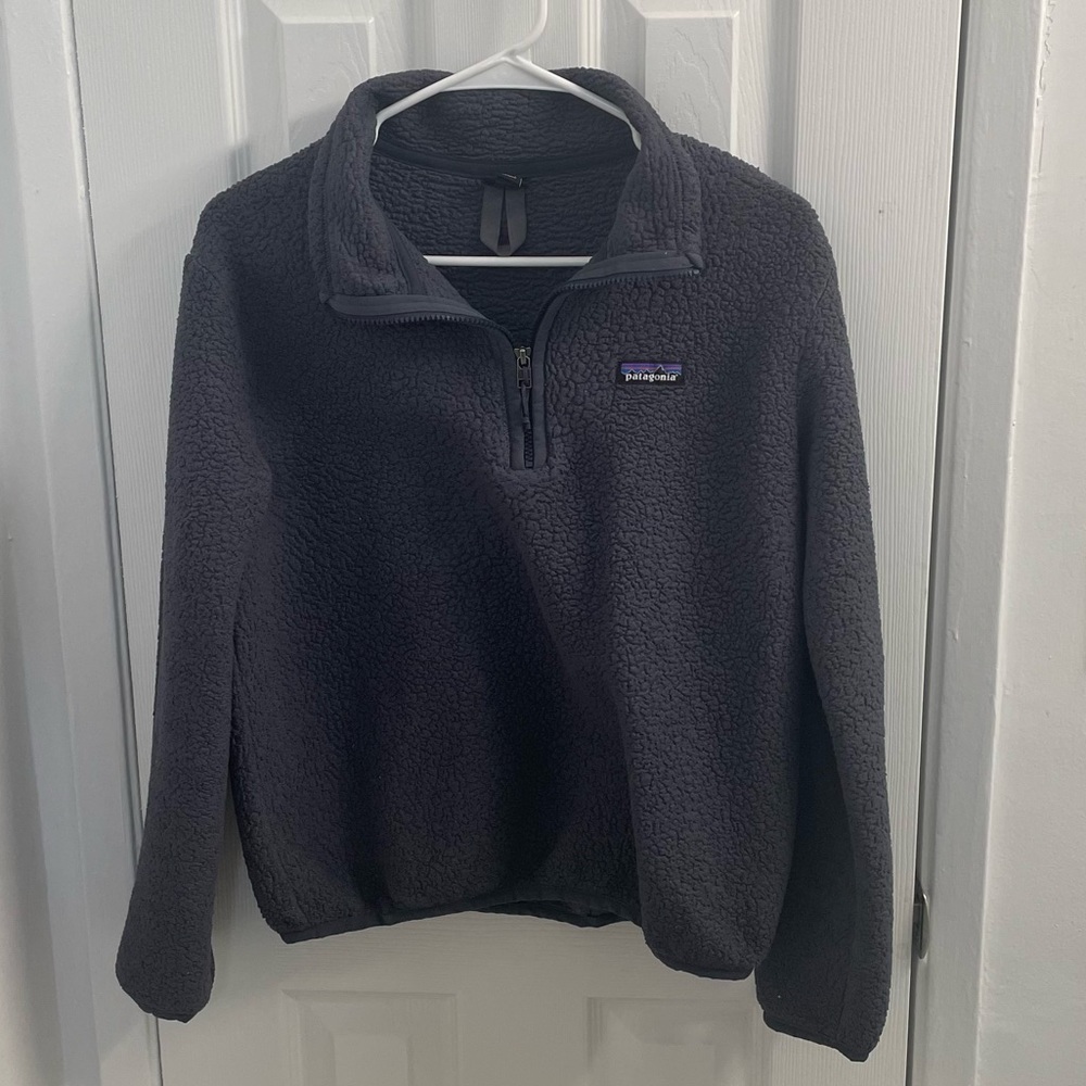 Patagonia Blue Fleece Pullover